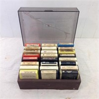 Box of (24) 8 Tracks For That 8 Track Player
