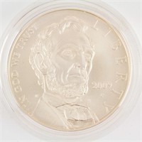 Coin Abraham Lincoln Comm. Silver Dollar