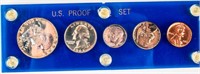 Coin 1963 Proof Set in Capitol Holder  Nice Coins