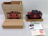 Jim Beam's "Red Caboose" Decanter In Box