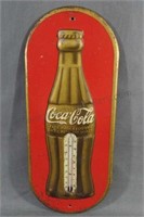 1936 Coca Cola Thermometer Advertisement Sign