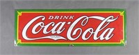 1932 Coca Cola Porcelain Advertisement Sign