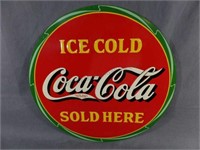 1932 Coca Cola Tin Advertisement Sign