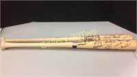 Pair of Multi player signed baseball bats-one is