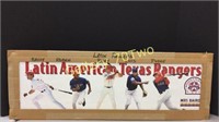 Mrs Bairds Latin American Texas Rangers cardboard