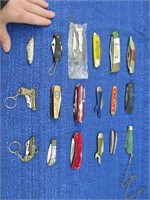 18 pocket knives