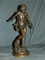 Eugene Quinton, Classical Archer Bronze Statue