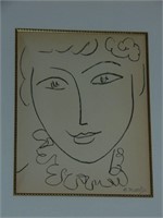 Matisse. Signed Lithograph.