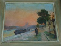 Jules Ernest Renoux  (1863 - 1932) Oil on Canvas.