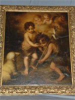 Oil on Canvas. Late 18th early 19th century.