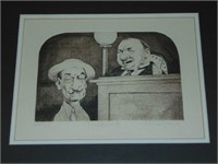 Limited Ed Etching, Charles Bragg