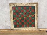 Handmade Wooden Checker Board