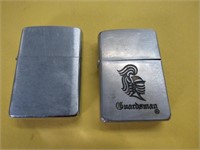 2 Zippo Lighters