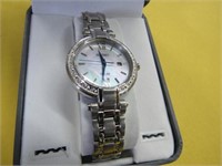 Seiko Solar Ladies Watch Mother of pearl face