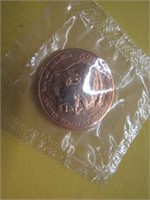 U.S. Mint Sealed Token Coin Ronald Reagan