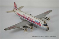 W. German 1950's Capital Airlines Tin Trigger Toy