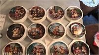 M I Hummel Plate Collection Lot of 12