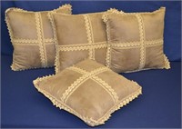 4pcs 16" Decorative Accent Pillows