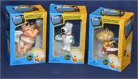 3pcs Family Guy TV Show Christmas Ornaments