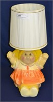 23" Cabage patch Kid Chalkware Table Lamp