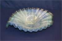 Italian Lavorazione Murano Glass 15" Fruit Bowl