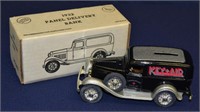 1989 Ertl 1932 Ford Panel Truck Die Cast Bank