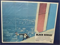 1976 Lithograph 11" x 14" Movie Card Black Sunday