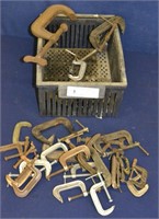 Lot of Approx. 30 C-Clamps