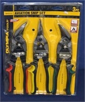 Olympia Tools 3 Pcs Aviation Snip Set