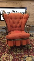 ETHAN ALLEN WINGBACK LOUNGE CHAIR