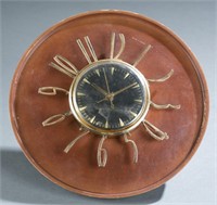 Mid-Century Modern Wall Clock, General Electric .