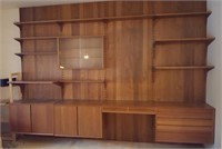 Mid-Century Modern wall unit / bookcase.