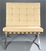 Knoll Barcelona chair.