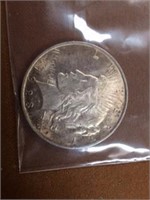 1923 SILVER PEACE DOLLAR