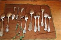 Silver flatware