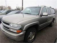 2002 CHEVROLET SUBURBAN 168334 KMS