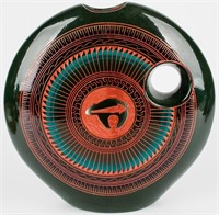 Contemporary Native American Pottery Vase