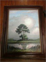Authentic Highwaymen James Gibson signed painting