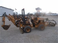 2008 Case R360 Astec trencher/backhoe-+TAX- WAIVER