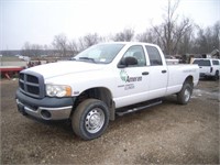 2004 Dodge Ram 2500 4X4 quad cab pickup- VUT