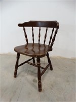 Turned Wood Side Chair