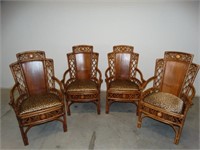 Rattan Arm Chairs - 4