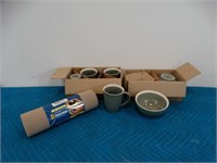 New in Box Mugs & Bowls & Shelf Paper