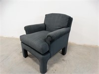 Parsons Style Velvet Upholstered Arm Chair
