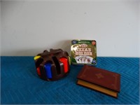 Poker Chips, Playing Cards & Decorative Tin