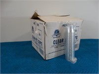 New in Box Clear PET Cups 9 oz. Size