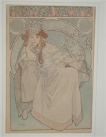 Alphonse M. Mucha (1860-1939) "Princess Hyacinth"