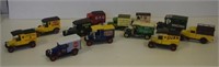 Twelve various Matchbox & other model trucks