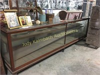 Old mercantile display case