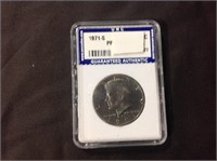 1971-S GRADED HALF DOLLAR